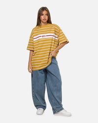 Carre Lineup T-Shirt Mustard Stripe