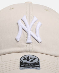 47 Brand New York Yankees 'Lakeshore' 47 Clean Up Strapback Natural