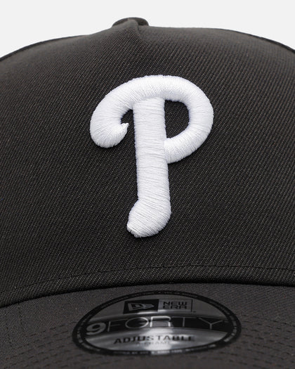 New Era Philadelphia Phillies 'Anthracite' 9FORTY A-Frame Snapback Anthracite