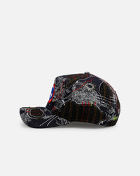 New Era Chicago Cubs 'Running Stitch' 9FORTY A-Frame Snapback Multi