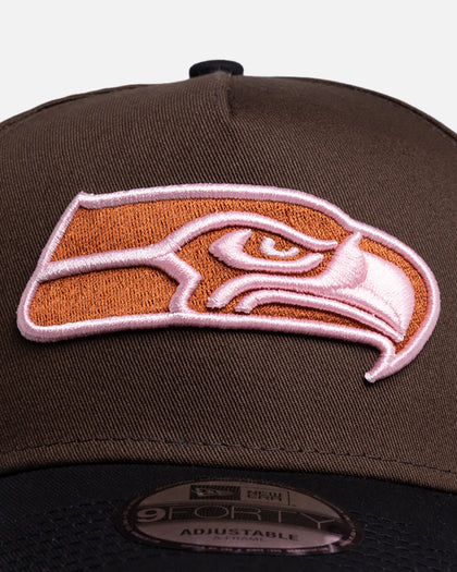 New Era Seattle Seahawks 9Forty A-Frame Snapback Walnut