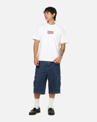 S Double Flags T-Shirt White