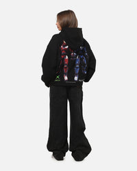 73Studio X Halo Xbox Red Vs Blue Split Hoodie Black