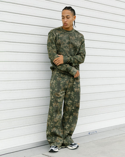 American Thrift Long Sleeve Thermal T-Shirt Camo