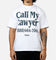 Market Call My Lawyer T-Shirt White
