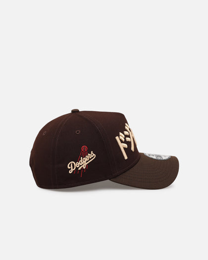 New Era Los Angeles Dodgers 'Japan Pack' Kanji 9FORTY A-Frame Snapback Brown