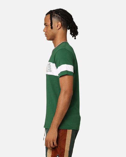 Carré Bars T-Shirt Green/White