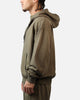 American Thrift Zip Hoodie Washed Olive