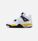 Jordan Kids' Air Jordan 4 Retro "Tour Yellow" (GS) White/Tour Yellow-White