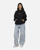 Carre Mini Script Hoodie Black