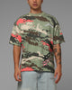 Loiter Hybrid Patch T-Shirt Camo