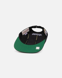 Mitchell & Ness Miami Heat Team Logo Camper Strapback Black