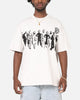 S Double People Stripe T-Shirt Pigment Grey