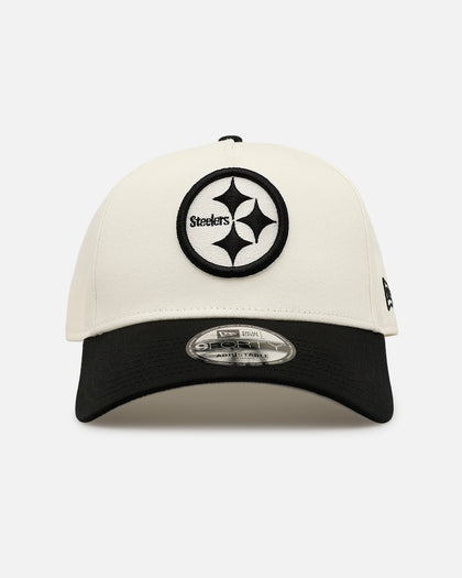 New Era Pittsburgh Steelers 'Easy Chrome Black' 9FORTY A-Frame Snapback Chrome/Black