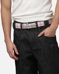 Loiter Star Born Belt Red Plaid