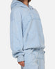 Ed Hardy Fray Zip Hoodie Blue