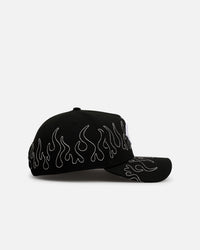 New Era Cincinnati Reds 'Outline Flames' 9FORTY A-Frame Snapback Black