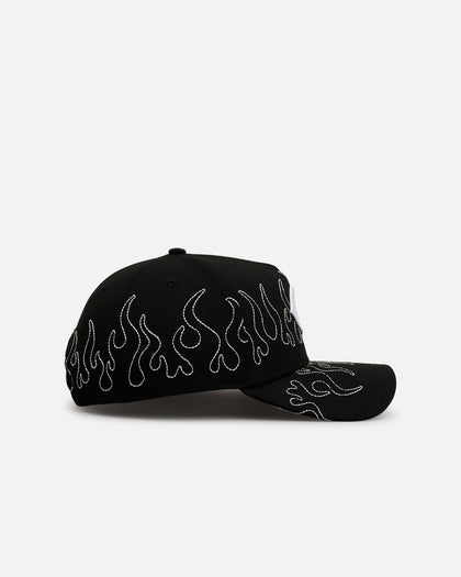 New Era Cincinnati Reds 'Outline Flames' 9FORTY A-Frame Snapback Black