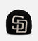 New Era San Diego Padres Mega Logo Beanie Black