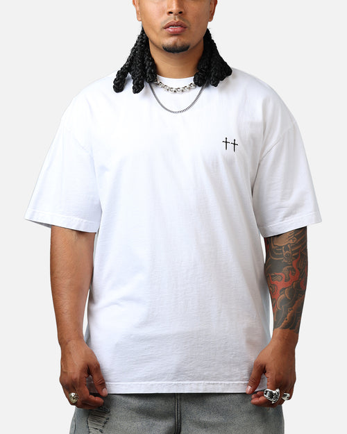 Saint Morta Ye Old Drop Shoulder T-Shirt White