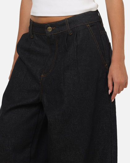 Carre Astor Pleated Jeans Raw Blue
