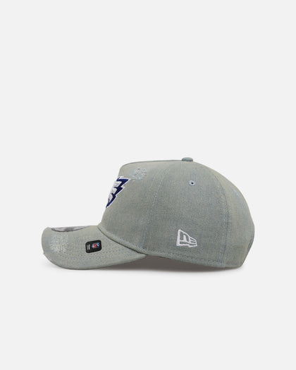 New Era Philadelphia Eagles 'Distressed Denim' 9FORTY A-Frame Snapback Light Wash Denim