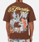 Ed Hardy Koi T-Shirt Brown