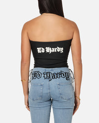 Ed Hardy Women's Seige Corset Black