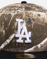 New Era Los Angeles Dodgers 'Real Tree Camo' 59FIFTY Fitted Beige/Khaki