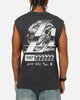 Mitchell & Ness Los Angeles Lakers LA Champ Chrome Muscle T-Shirt Washed Black