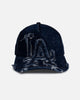 New Era Los Angeles Dodgers 'Denim Over' 9FORTY A-Frame Strapback Dark Denim