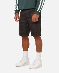 Carre Avenue Jorts Black Plaid