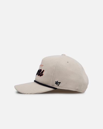 47 Brand Detroit Tigers 'Natural Script' Premium Hitch Corduroy Snapback Natural