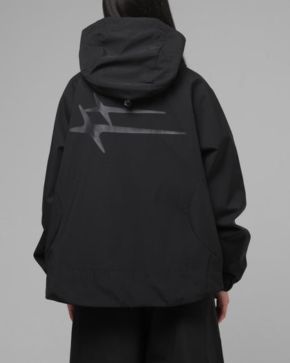 Loiter Ultra Hybrid Windbreaker Jacket Black