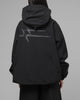 Loiter Ultra Hybrid Windbreaker Jacket Black