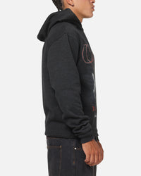 Saint Morta Heavens Kitchen Boxy Hoodie Black Wash