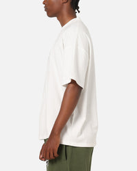 Carre Cross Stitch T-Shirt Off White