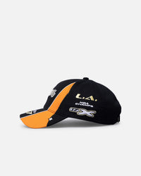 Mitchell & Ness Los Angeles Lakers Circuit Strapback Black/Orange