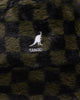 Kangol Faux Fur Bucket Olive