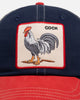 Goorin Bros Rooster Papa Trucker Snapback Navy/Red