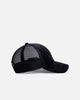 Von Dutch Signature Velvet Trucker Snapback Black