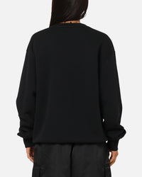 Jordan Brooklyn Fleece Crewneck Black/White