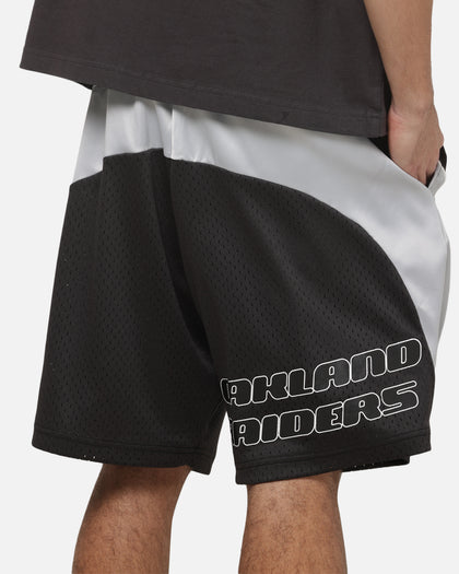 Mitchell & Ness Las Vegas Raiders Y2K Mesh Shorts Washed Black