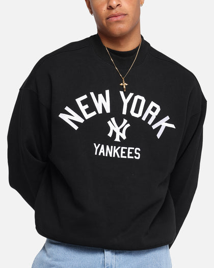 Majestic Athletic New York Yankees Arch Boxy Crewneck Black