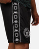 Overtime X Kappa Brooklyn Shorts Black