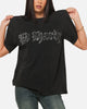 Ed Hardy Distressed Chrome T-Shirt Black