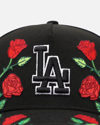 New Era Los Angeles Dodgers 'Garden' 9FORTY A-Frame Snapback Black