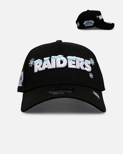New Era Las Vegas Raiders 'Cold As Ice' 9FORTY A-Frame Snapback Black