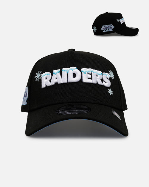 New Era Las Vegas Raiders 'Cold As Ice' 9FORTY A-Frame Snapback Black