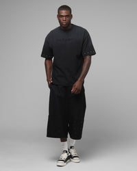 Loiter Rodeo Applique T-Shirt Black